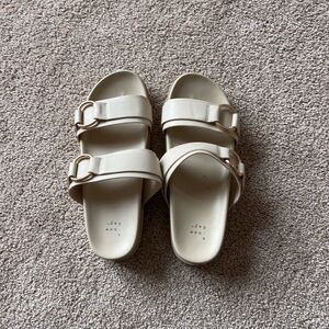 A New Day Cream/ Marcy Sandal Sz. 10